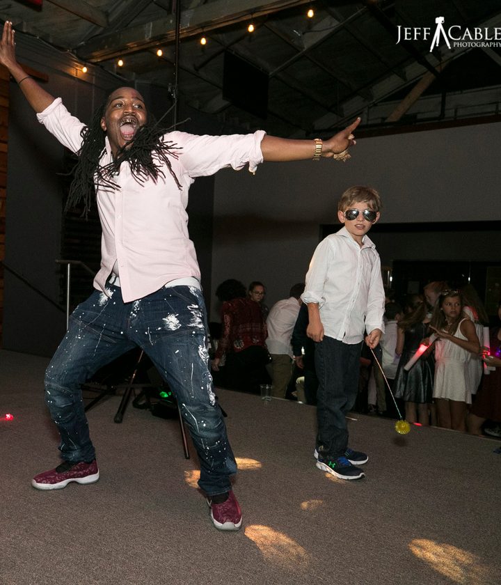 Christian Dantzler, Denon & Doyle MC and dancer