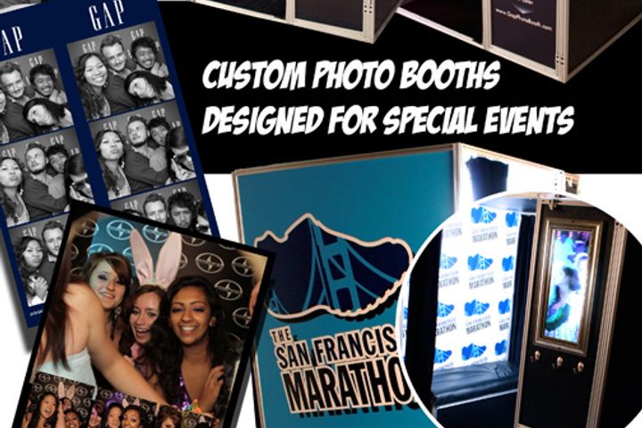 Custom branded photo booth collage for corporate activations