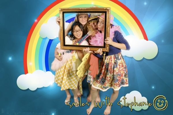 Green screen photo booth custom print example