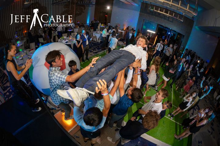 Bar and Bat Mitzvah celebration design from Denon and Doyle