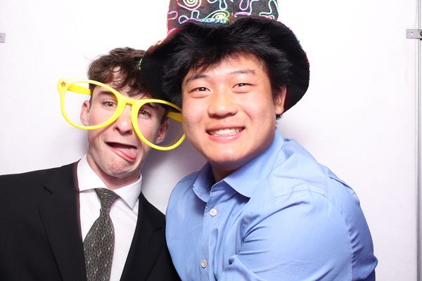 Classic photo booth guest photo strip sample