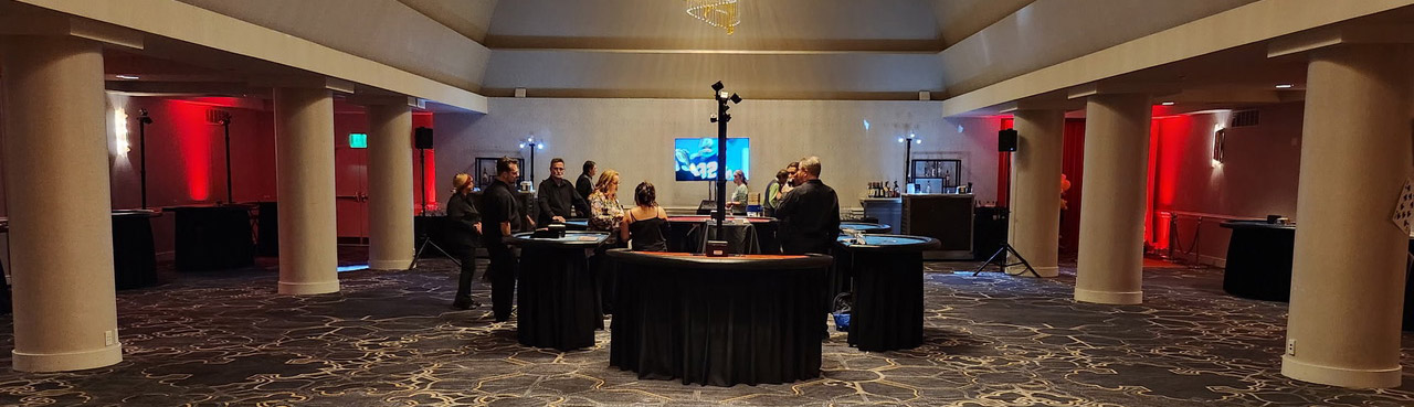Task lighting on a venue stand