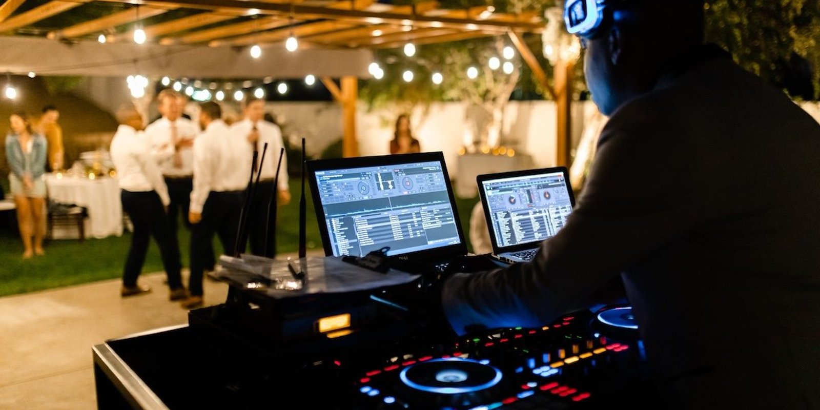 Wedding reception celebration with Denon & Doyle entertainment