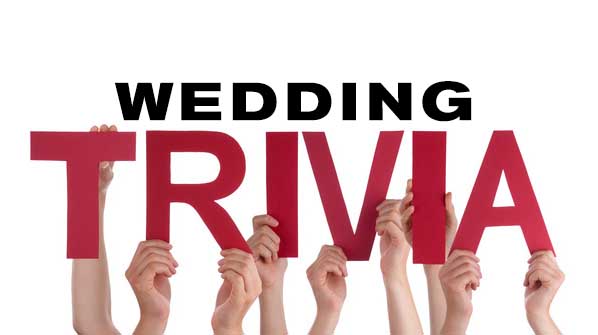 wedding trivia